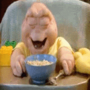 Laughing oatmeal