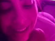 Luisa Espinoza smoke blowjob