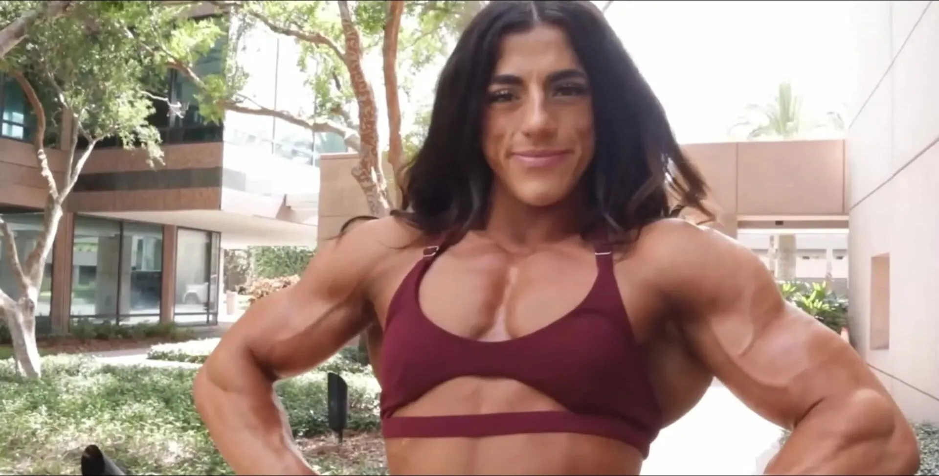 a camgirl enjoying her dildo