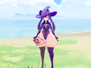 MMD - Mona - Super thick ass