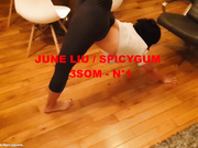 June Liu _ SpicyGum - Asian Girl 3som with 2 White Guys