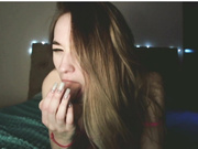 Space_dreams blowjob and deepthroat show