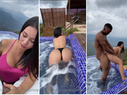 Karol Rosado pool b/g fuck