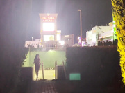 Nicole Niagara caught totally nude in public fountain