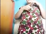 Sexy aunty teasing hot in Nighty