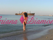 Briana Diamond - Public Beach Cum