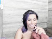 stacy_x3 sexy shower fingering