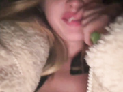 TEST katedanver flashing tits in a taxi TEST