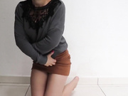 Petite française fait la chienne