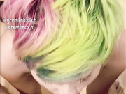 Gremlinbxtch gets cum on her tits