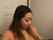 Ashley Aoki DriveThru Car Masturbation