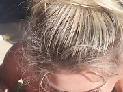 WK TAKES A BIG FACIAL