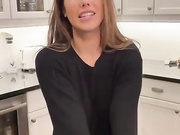 fallinlovia - kitchen blowjob, fuck and creampie