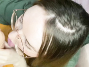 BabiPalomas - Sucking A Dildo That Cums