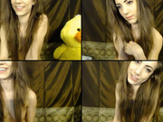 RubySparx juicy showing off booty and a few peeks of plump pink pussy in free webcam show 2017-04-12 64559