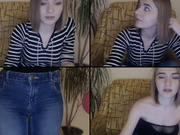 SunLight_Lady rubbing her body down in free webcam show 2017-04-13 10809