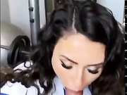 Sarena Banks another blowjob video