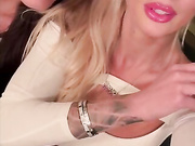 Dakota James and Viking Barbie loves foursome