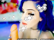 kati3kat mar 3 nip clamps butt plug blow job