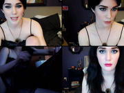 Evelynclaire anal and pussy fingering in webcam show 2017-05-08 064130