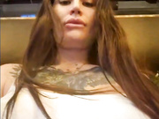 TattooGirlAlia Pussy Show in Mall