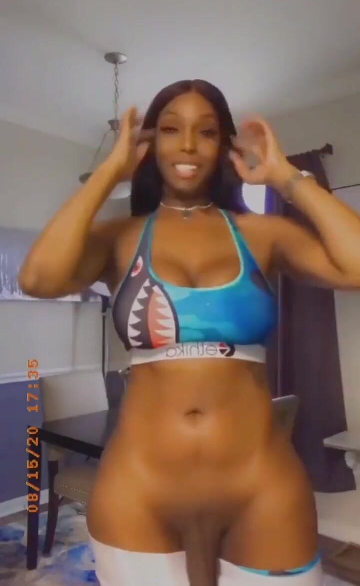Ebony shemale huge