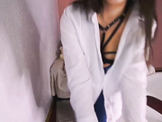 vesta_little teasing in public