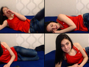 CuumStar rubbing her body down in free webcam show 2017-05-16 191448