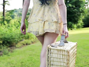 Kati3Kat Premium plug anal & mastrubate on the park