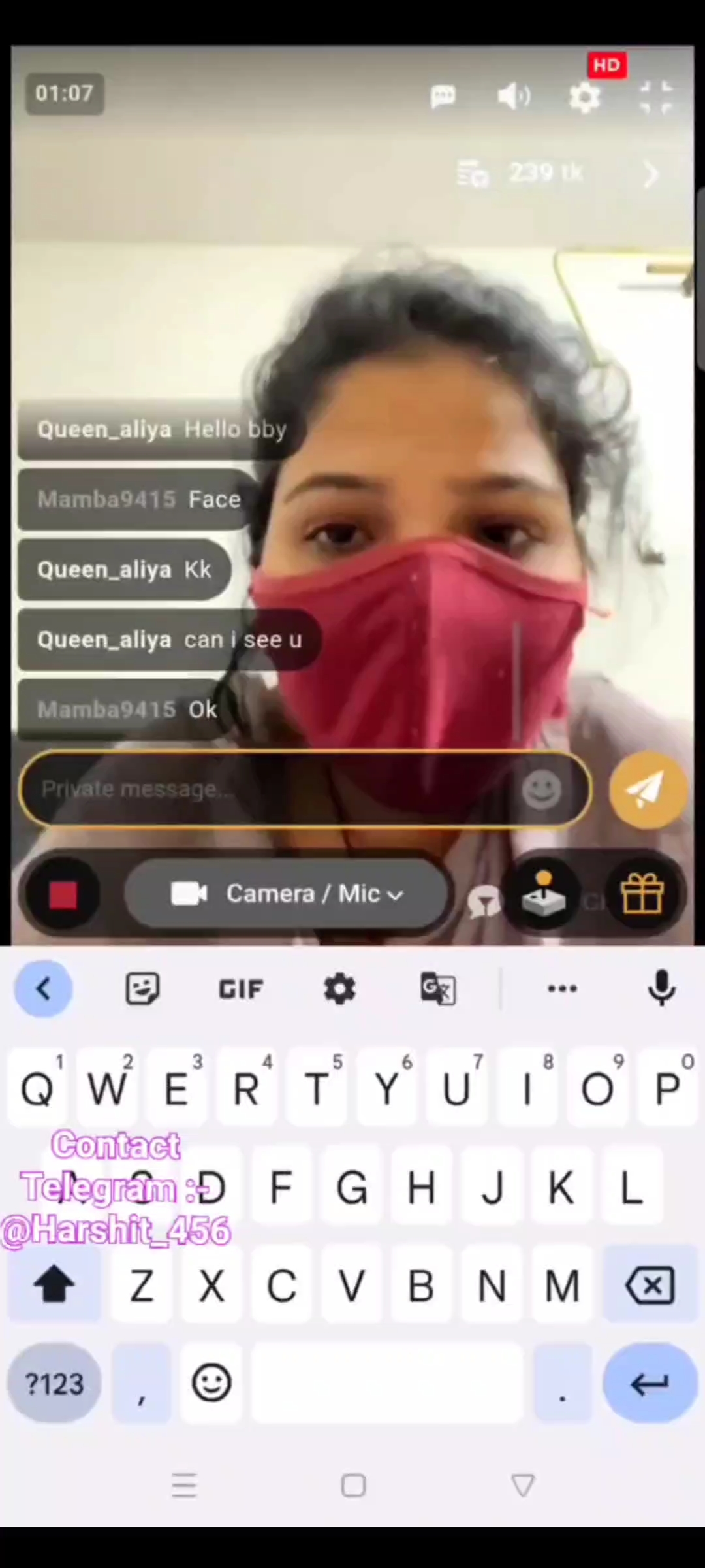 Queen Aliya C2C with face