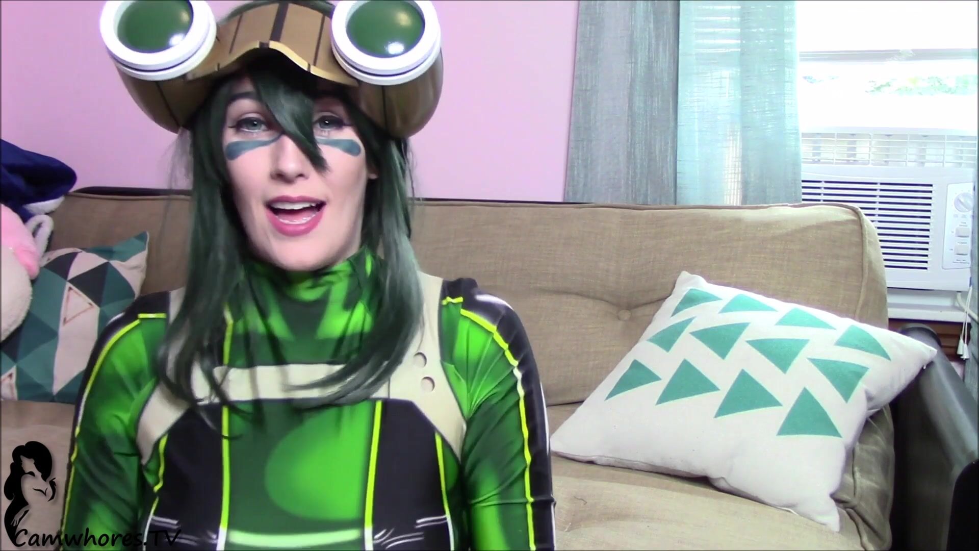 MK - Froppy cosplay Footjob