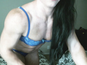 amazing POV abs punching and flexing