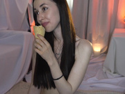 sunnymaria play with icecreeam