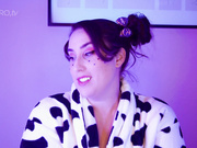 Kitty Leroux oiled up