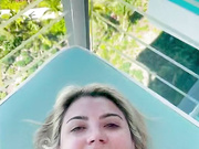 Trav$1ing H0ppy Balcony Titfuck