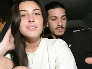 italina cojiendo en el coche