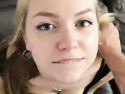 pinkmars cute blonde teen pov bj, fuck and facial