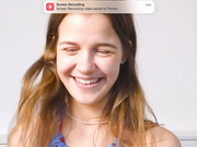 Eli_sun  teasing in sheer dress, no panties, major oops