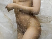 indianbeauty20 full naked shower