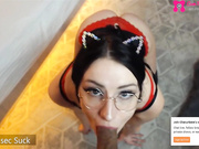 hey_its_meow pov blowjob and huge facial