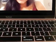 Girl masturbating during class