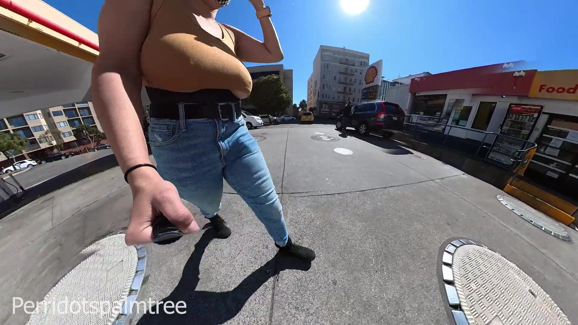 Perridotspalmtree gas station