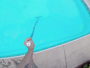 Mermaid Poolboy BJ Tease