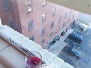 Snugglepunk camshow suck and fuck dildo near window