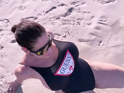 Yiny Leon anal sex after go to the beach