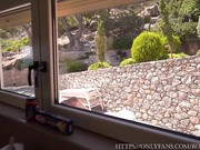 Threesome With Blonde MILF In Mask! They Both Jumping H