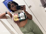 Oasi Das in changing room