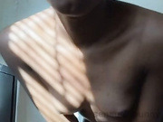 Sensualbunny kiss you and show her body