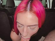 TheRealOliviaMae OF BG In Car Sex With Creampie