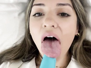MAGZIXXA OF MAKES LOVE TO DILDO SUCKING AND LICKING